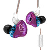 KZ ZST Wired On-cord Control Noise-canceling In-ear Earphones with MIC