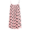 Cami Polka Dot Dress with Crop T-shirt