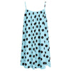Cami Polka Dot Dress with Crop T-shirt