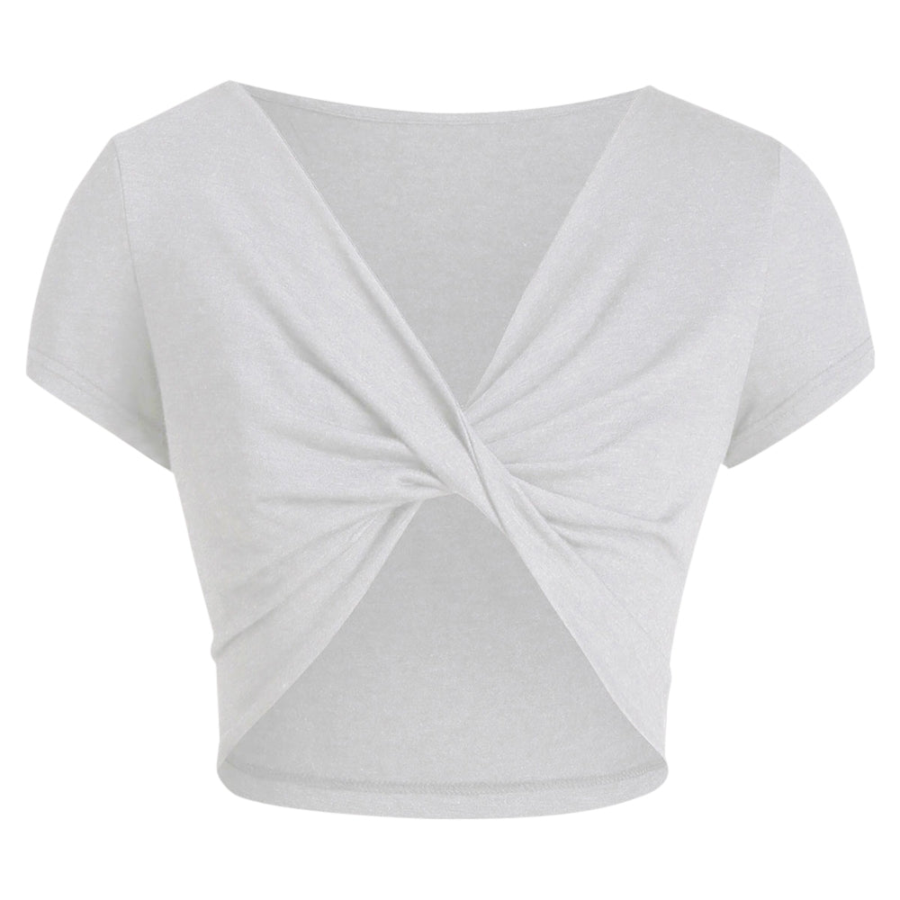 Cami Polka Dot Dress with Crop T-shirt