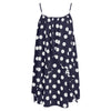 Cami Polka Dot Dress with Crop T-shirt