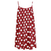 Cami Polka Dot Dress with Crop T-shirt