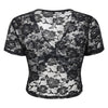 Flower Cami Dress and Lace T-shirt Set