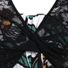 Flower Cami Dress and Lace T-shirt Set