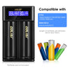 GOLISI i2 Smart Battery Charger Screen Rechargeable Lithium-ion / NiMH / NiCd