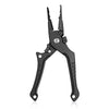 Self-locking Aluminum Fishing Lip Grips Split Ring with Lanyard and Sheath Pliers
