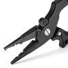 Self-locking Aluminum Fishing Lip Grips Split Ring with Lanyard and Sheath Pliers