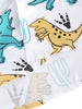 Cartoon Dinosaur Print Button Up Shirt