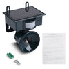 Ultrasonic Solar Bird Repeller 3 Working Modes 8 Kinds of Sounds Motion Sensor for Outdoor Use