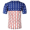 Patriotic Print Short Sleeves T-shirt