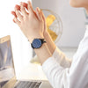 SELF LOVER SL1006 Male Quartz Watch Ultra Thin Leather Strap