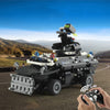 MZ MZ6004 2.4G Four-way 1:12 RC Car DIY 768pcs Building Blocks Toy Remote Control Vehicle Model