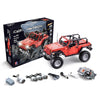 CADA C61006 Adventurer Double-door Vehicle RC Block Toy 1941PCS