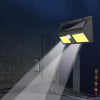 BRELONG Double COB Solar Light Outdoor Wall Light with Motion Sensor