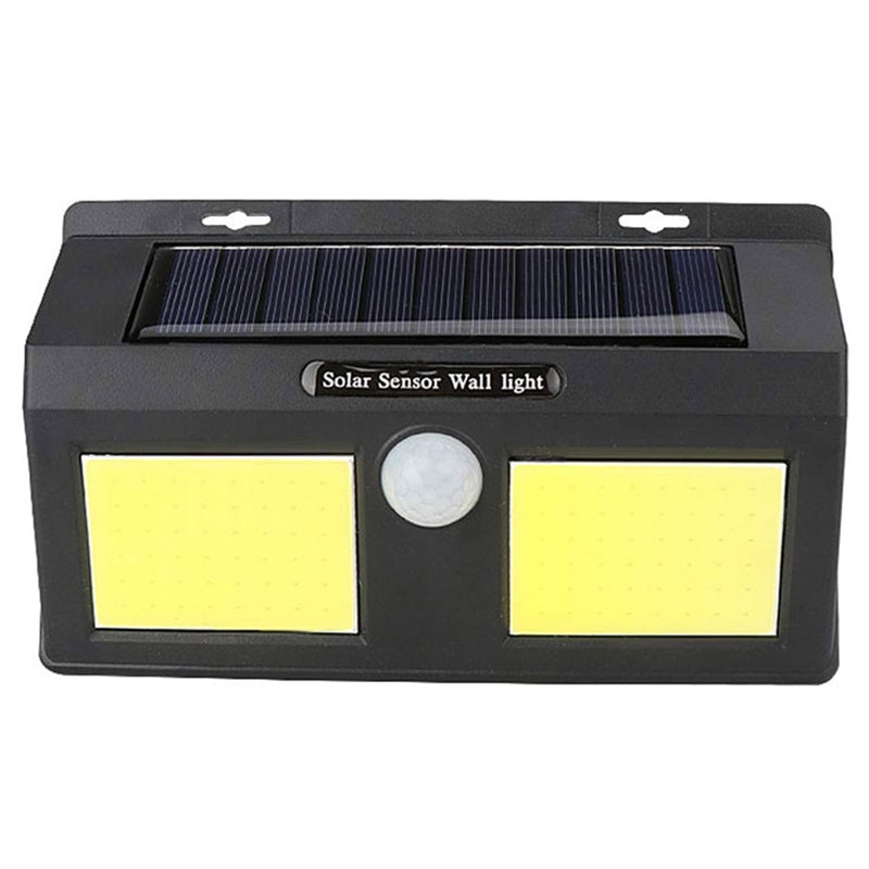 BRELONG Double COB Solar Light Outdoor Wall Light with Motion Sensor