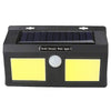 BRELONG Double COB Solar Light Outdoor Wall Light with Motion Sensor