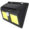 BRELONG Double COB Solar Light Outdoor Wall Light with Motion Sensor