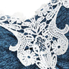 Plus Size Marled Contrast Lace Tank Top