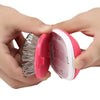 KWM - 528 Portable Stylish Ionic Hairbrush Comb Padded Washable Anti-static Massage