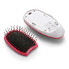 KWM - 528 Portable Stylish Ionic Hairbrush Comb Padded Washable Anti-static Massage