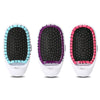 KWM - 528 Portable Stylish Ionic Hairbrush Comb Padded Washable Anti-static Massage