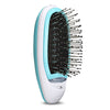 KWM - 528 Portable Stylish Ionic Hairbrush Comb Padded Washable Anti-static Massage