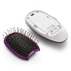 KWM - 528 Portable Stylish Ionic Hairbrush Comb Padded Washable Anti-static Massage