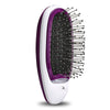KWM - 528 Portable Stylish Ionic Hairbrush Comb Padded Washable Anti-static Massage