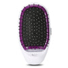 KWM - 528 Portable Stylish Ionic Hairbrush Comb Padded Washable Anti-static Massage