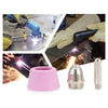 80pcs AG60 / SG55 Torch Electrodes Nozzle Tips Plasma Cutter Machine Consumables