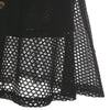 Fishnet Buttoned A Line Dress