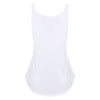 American Flag Print U Neck Tank Top