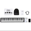 iWord S3061 Portable Hand Roll Silicone Keyboard Electronic Organ