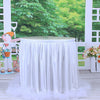 Round Rectangular Table Tulle Skirt Tablecloth