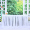 Round Rectangular Table Tulle Skirt Tablecloth