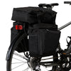 Sahoo Pannier Mountain Road Bicycle Bag 3 in 1 Wear-resistance Non-slip Zipper