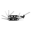 SAHOO Portable Bike Repair Kit Mini Pump Multi-tool Screwdriver Tire Patch Lever File