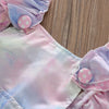 01 Girl Cotton Printed Color Romper