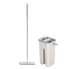 Flat Squeeze Bucket Hand Free Wringing Floor Cleaning Mop for Home