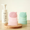 Mini Electric Face Cleaning Massage Brush Pore Cleaner with Base