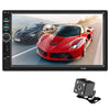 7018B 7 inch Display / Hands-Free Communication / FM Radio / Reversing Image Car Bluetooth MP5 with Camera