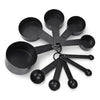 WS0004 Measuring Spoon Set Tablespoon Teaspoon Cup Plastic Kitchen Cook Bake Pie Cake