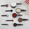 WS0004 Measuring Spoon Set Tablespoon Teaspoon Cup Plastic Kitchen Cook Bake Pie Cake