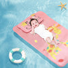 Baby Summer Cool Sleeping Ice Silk Bed Mat with Pillow