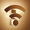 BRELONG Creative WiFi Shape Acrylic LED Wall Light Night Lamp for Bedroom Bedside