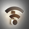 BRELONG Creative WiFi Shape Acrylic LED Wall Light Night Lamp for Bedroom Bedside