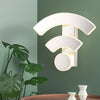 BRELONG Creative WiFi Shape Acrylic LED Wall Light Night Lamp for Bedroom Bedside
