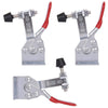 GH - 201B Hand Tool Toggle Clamp Anti Slip Horizontal Quick Release Tool 4PCS