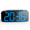 Square Independent LED Electronic Alarm Clock Large Screen