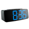 Square Independent LED Electronic Alarm Clock Large Screen